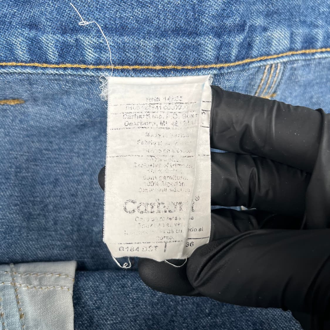 빈티지 칼하트 데님 쇼츠 B184DST 상품이미지3