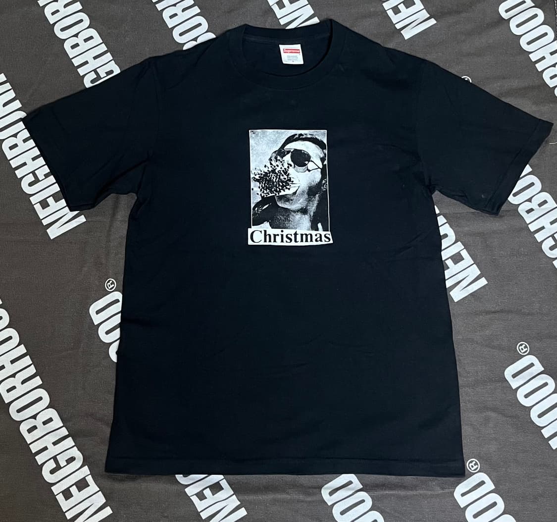 슈프림 시가렛 티셔츠 블랙 22FW 상품이미지1