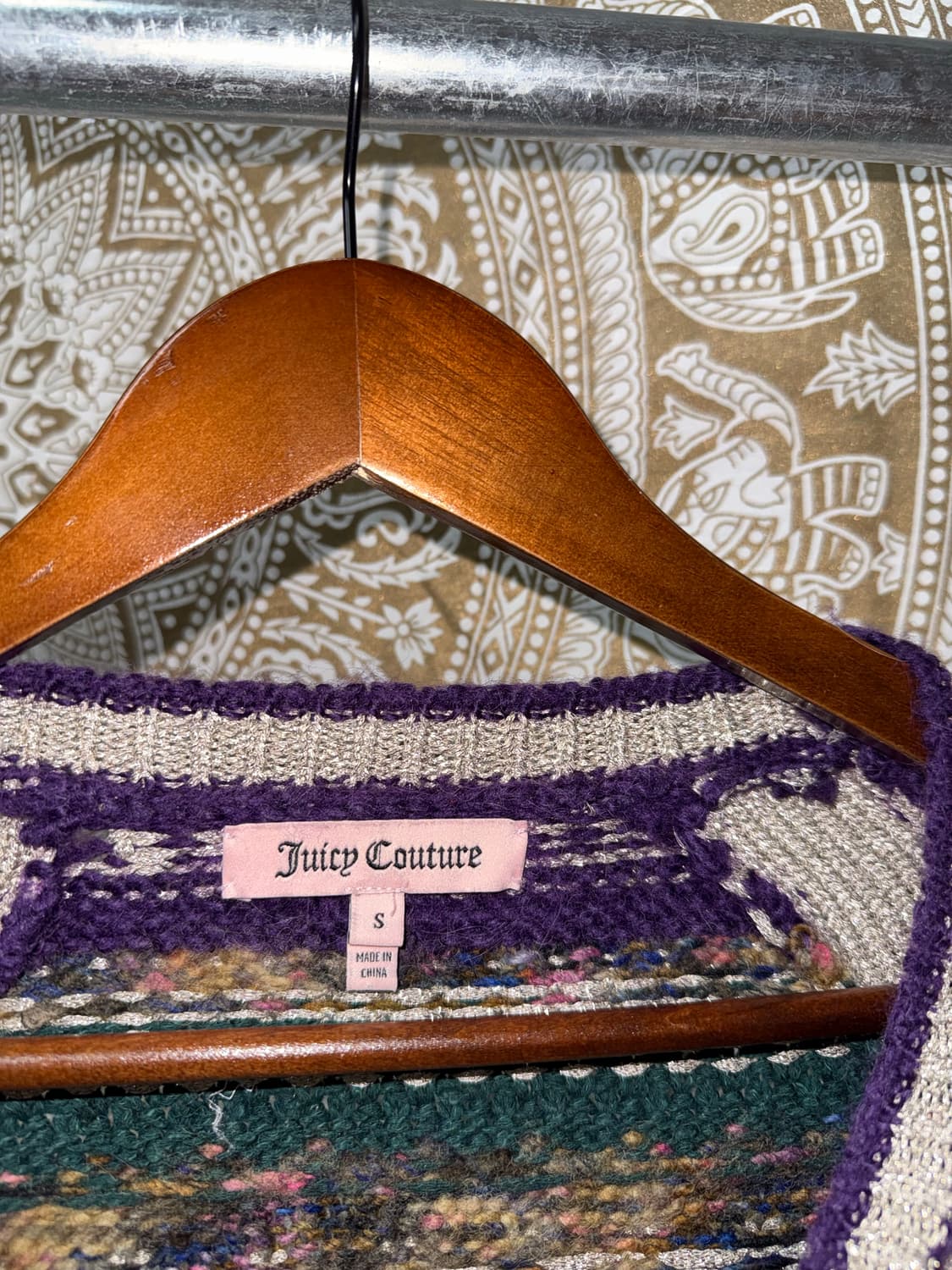 쥬시꾸뛰르 한섬 여성 멀티컬러 울 니트  상품이미지5