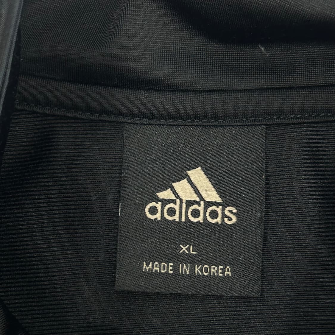 Adidas 아디다스 삼각로고 블랙 트랙탑 져지 상품이미지5