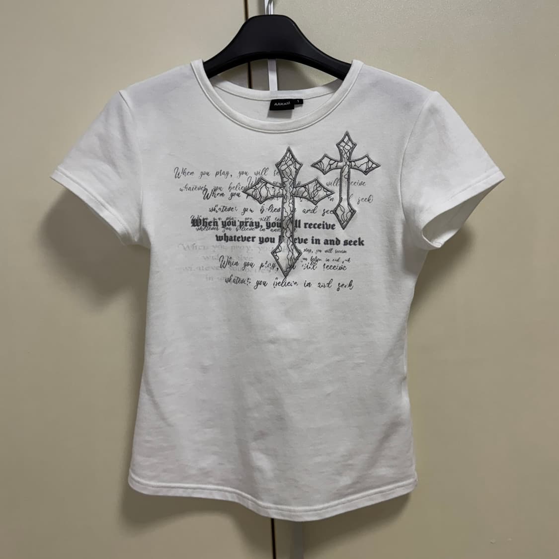 아캄 Laced CROS2 Patch Half Top 반팔티셔츠 상품이미지2
