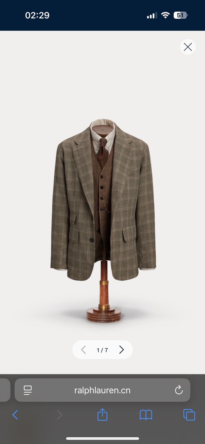 RRL 더블알엘 언컨스트럭티드 수트 상품이미지1