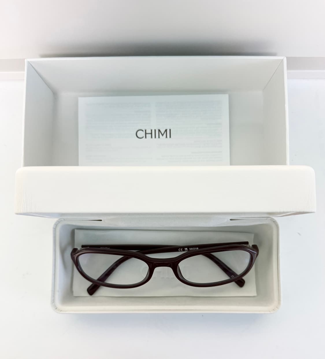 치미 Chimi 이디스 Edith Optic Burgundy  상품이미지1