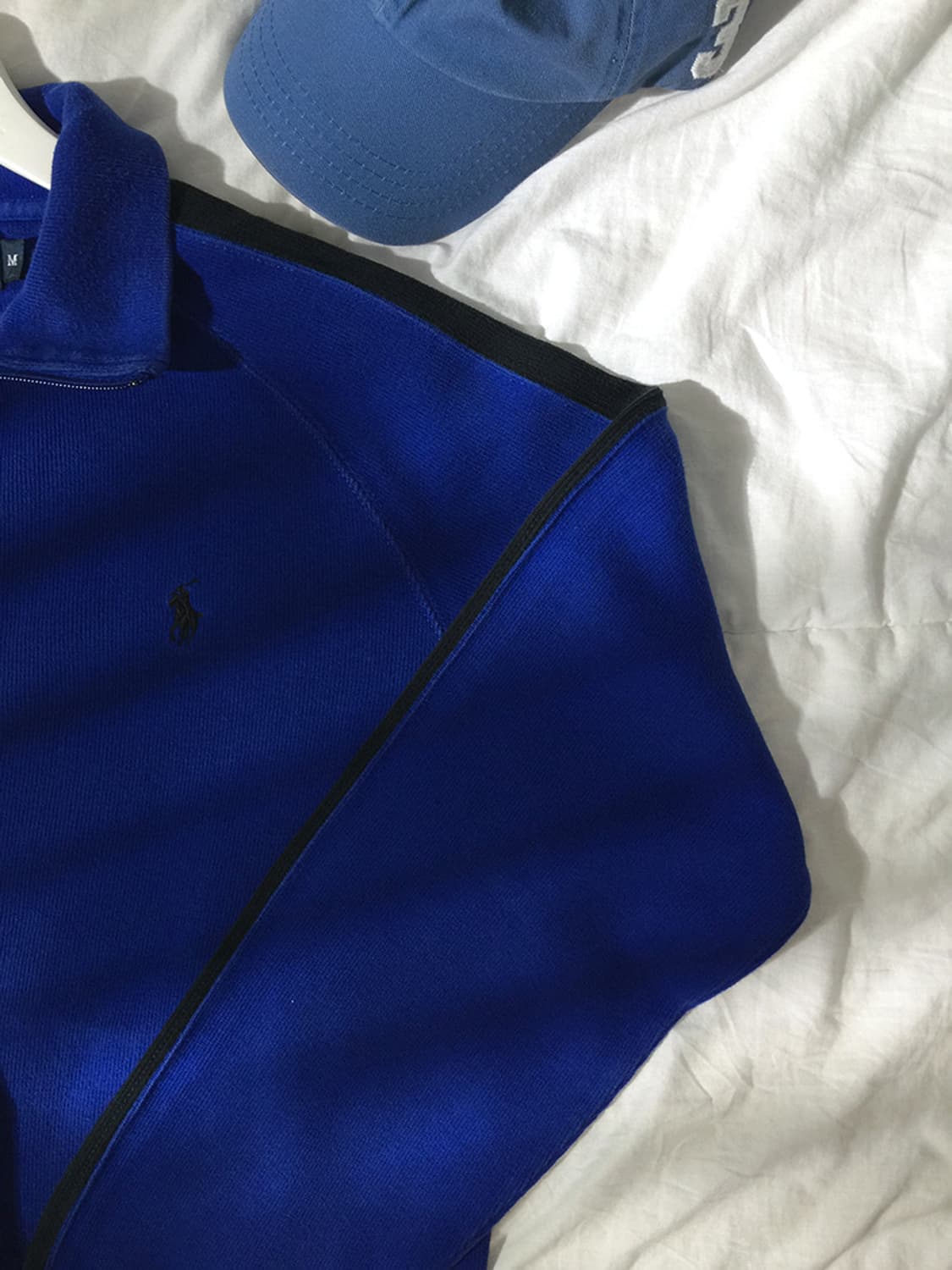 (MAN) 폴로랄프로렌 스웻 배색집업 L 상품이미지2