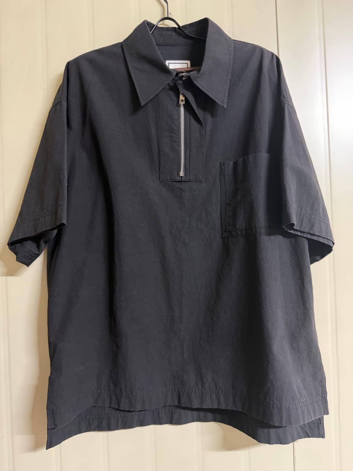 우영미 반집업 반팔 셔츠 52 상품이미지1