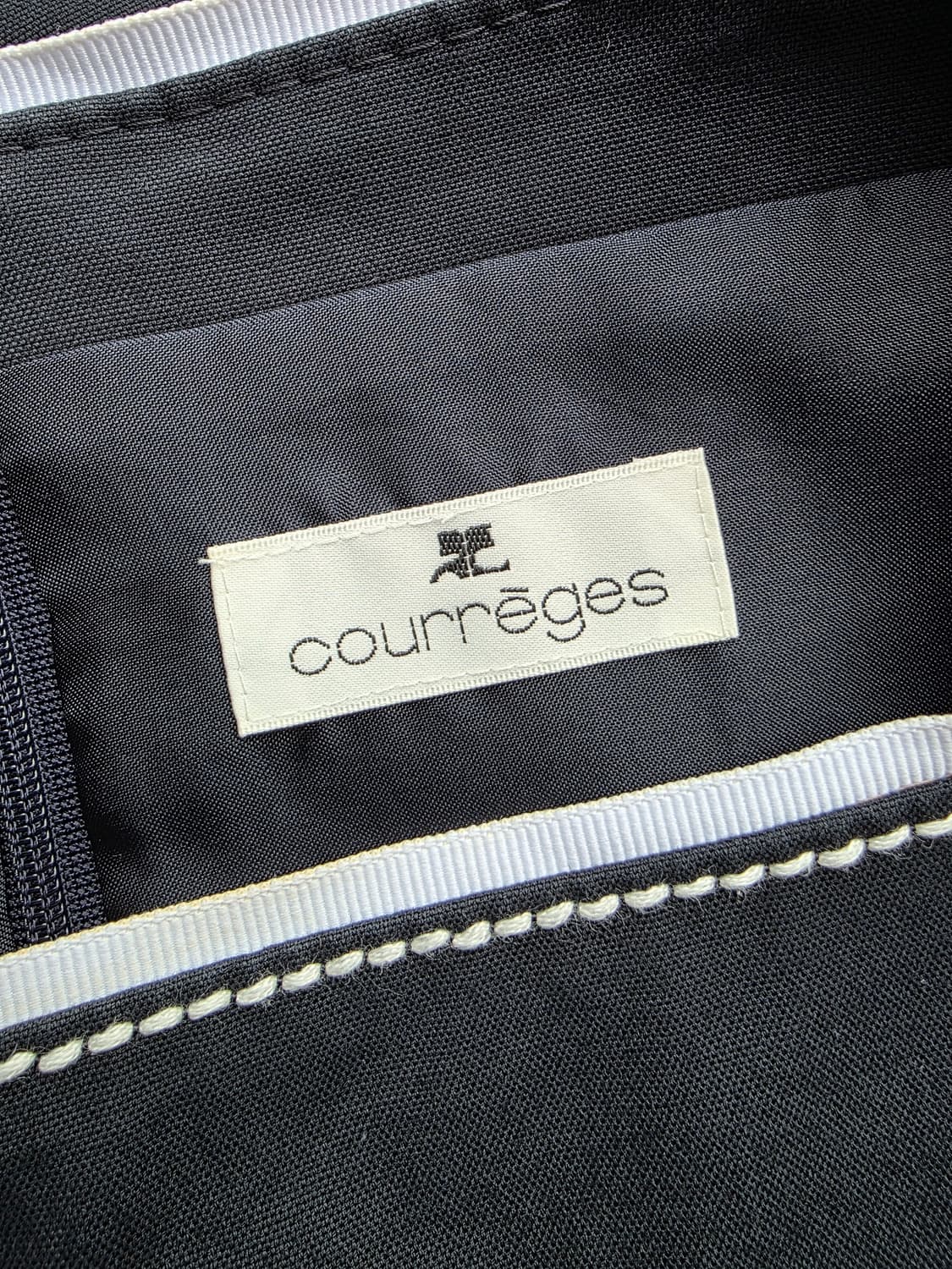 courreges 꾸레쥬 다크 네이비 원피스 상품이미지3