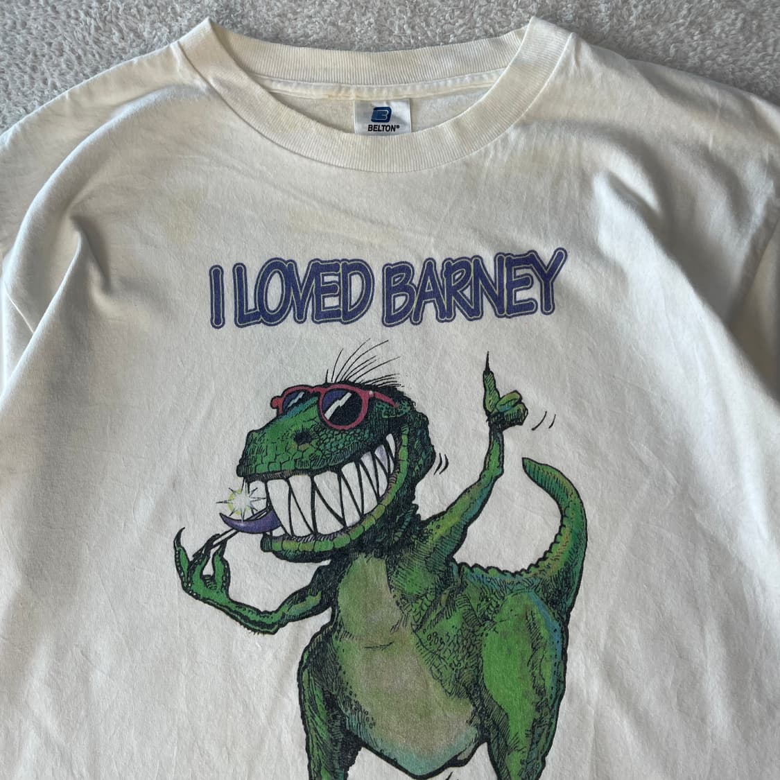 90s 벨톤 빈티지 포그 싱글스티치 티셔츠  상품이미지3