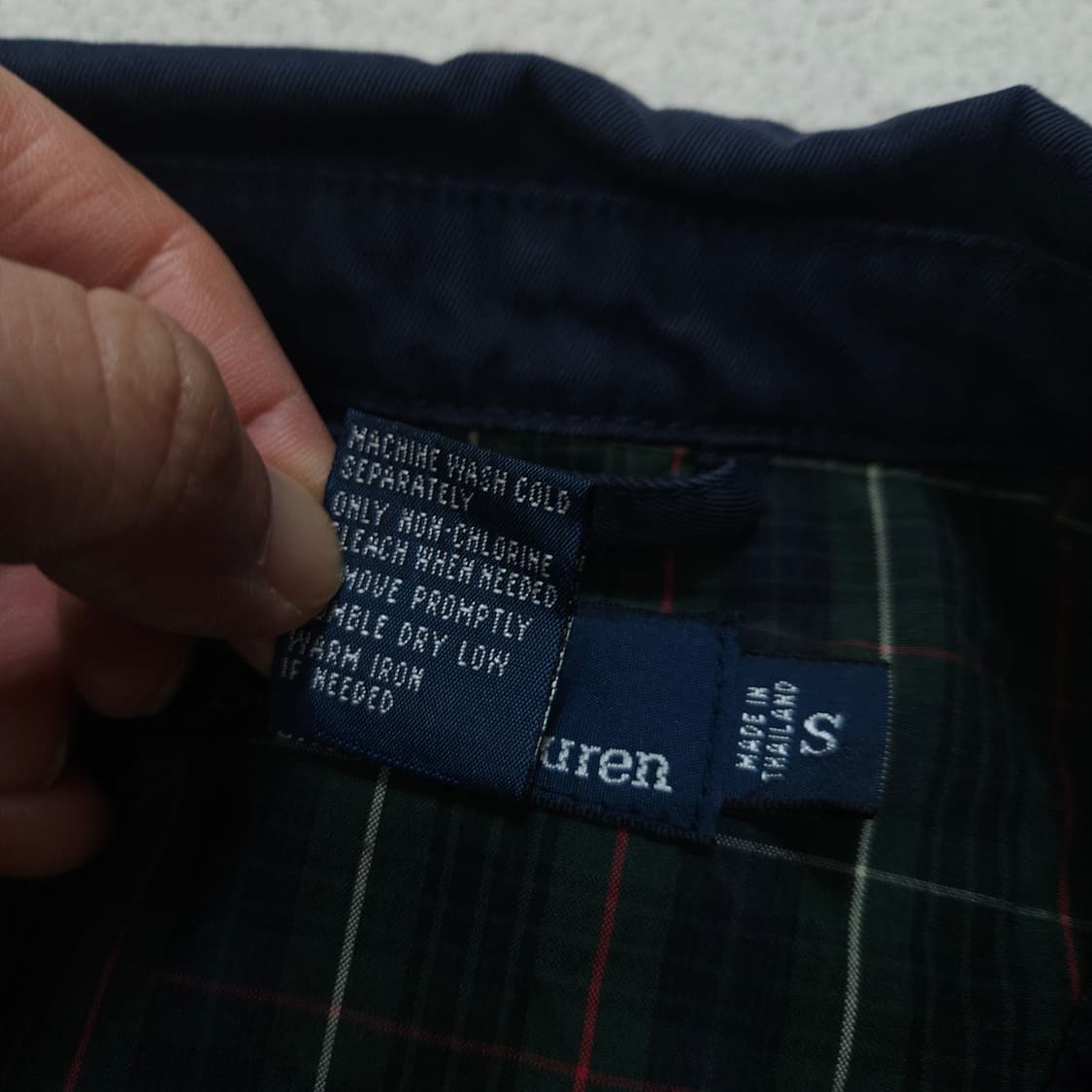 폴로 랄프 로렌 블루종 S 상품이미지5