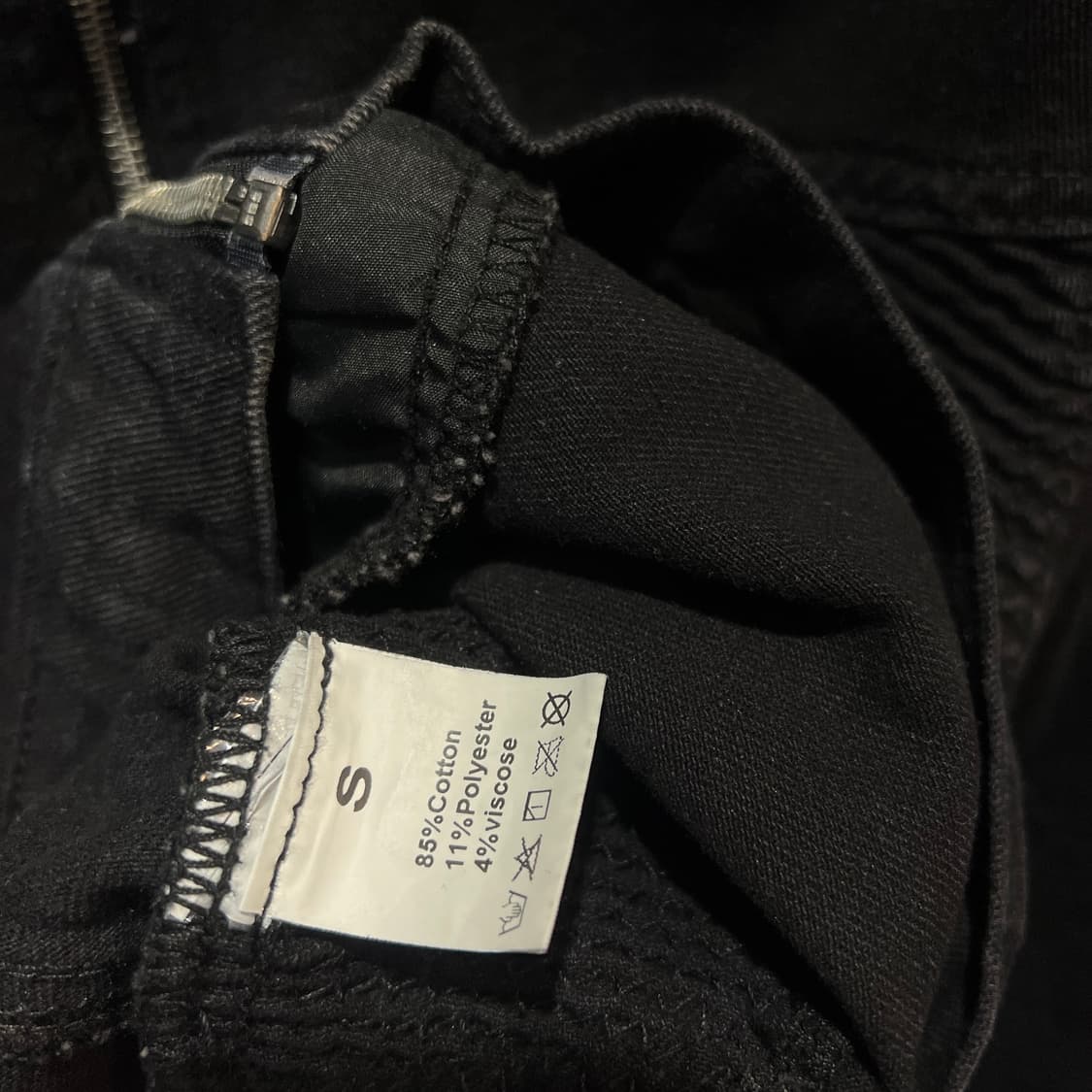 차이나카라 블랙데님 자켓 상품이미지3