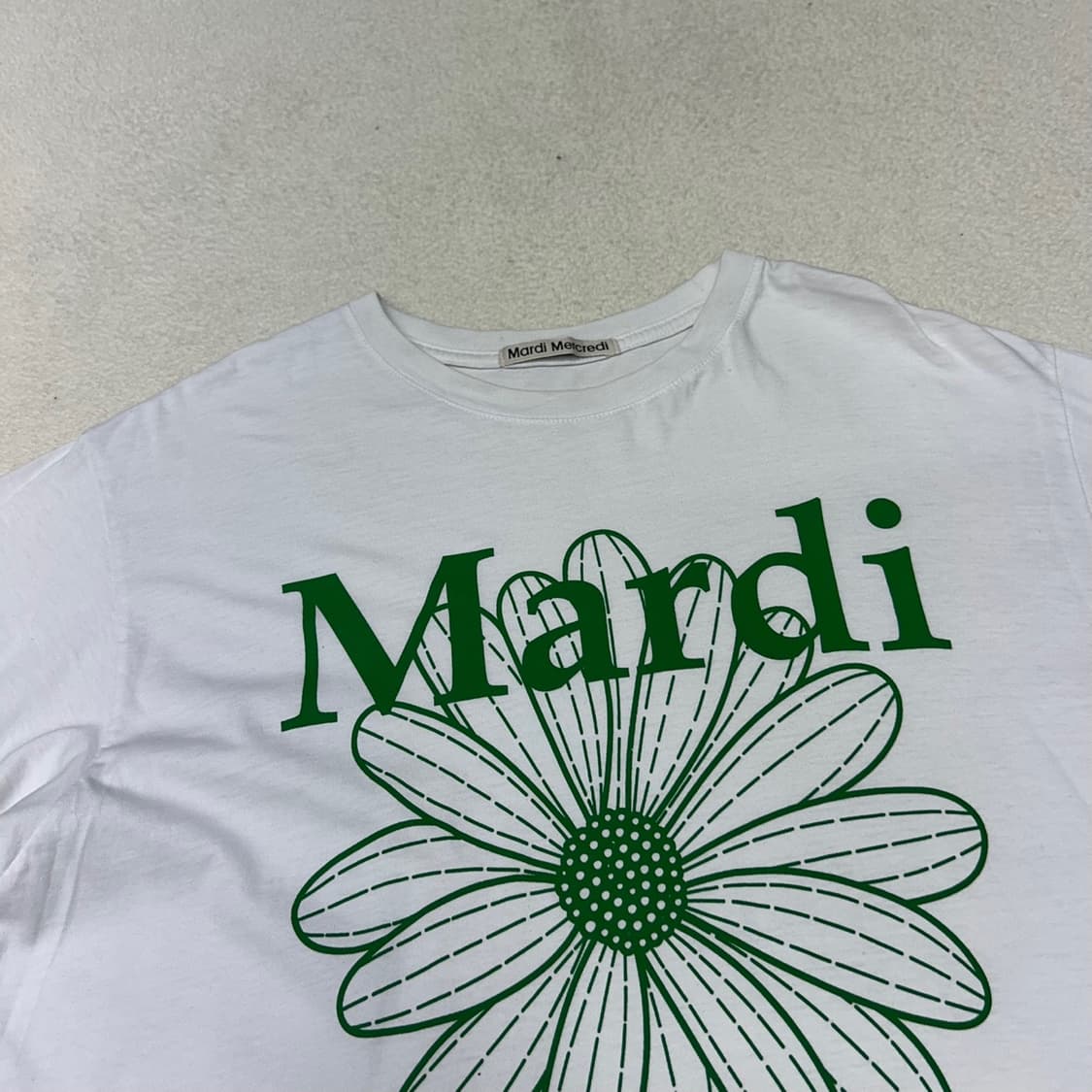 Mardi Mecredi white T-shirts 상품이미지4