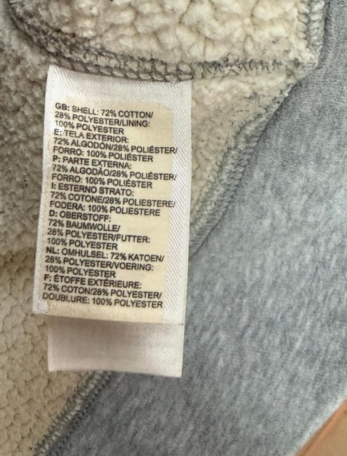 The Noth Face 노스페이스 양털 후드집업 상품이미지5