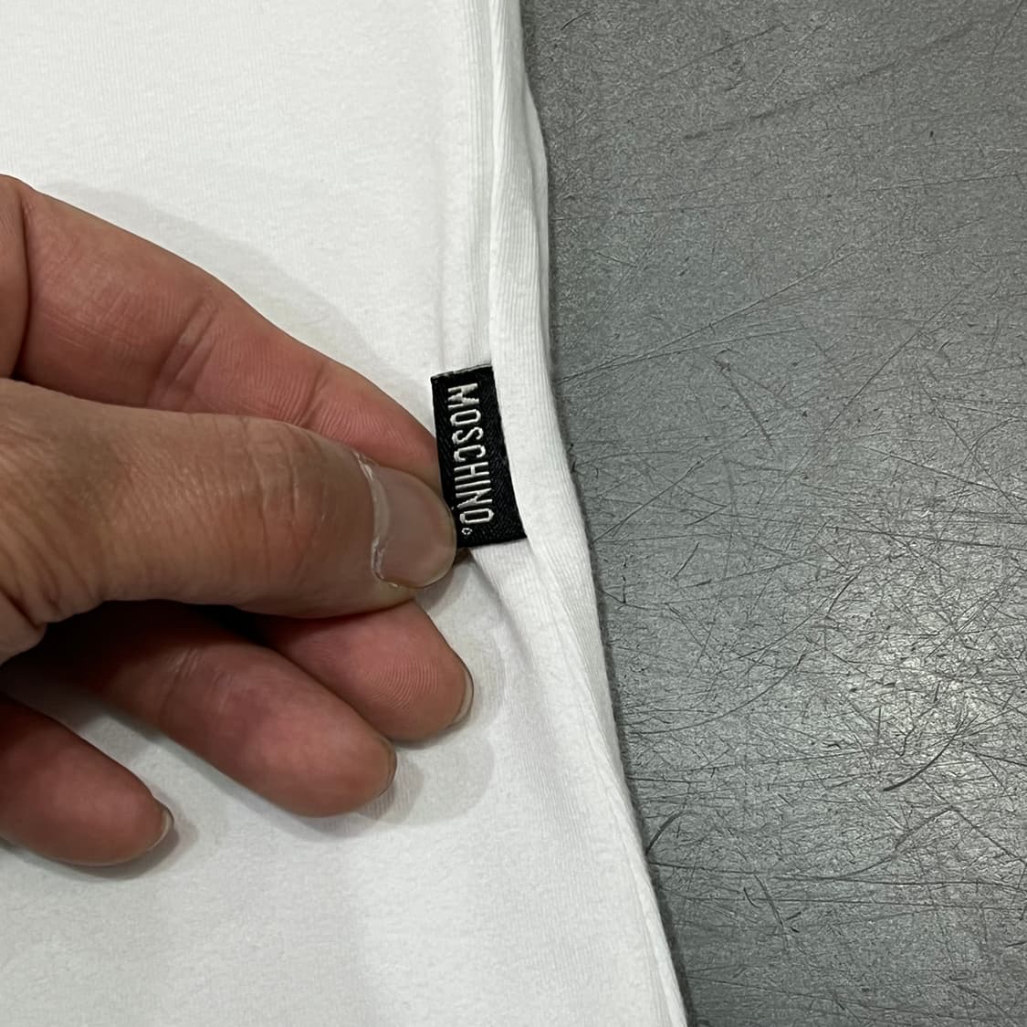  모스키노 자수로고 반팔티 y16266 상품이미지6