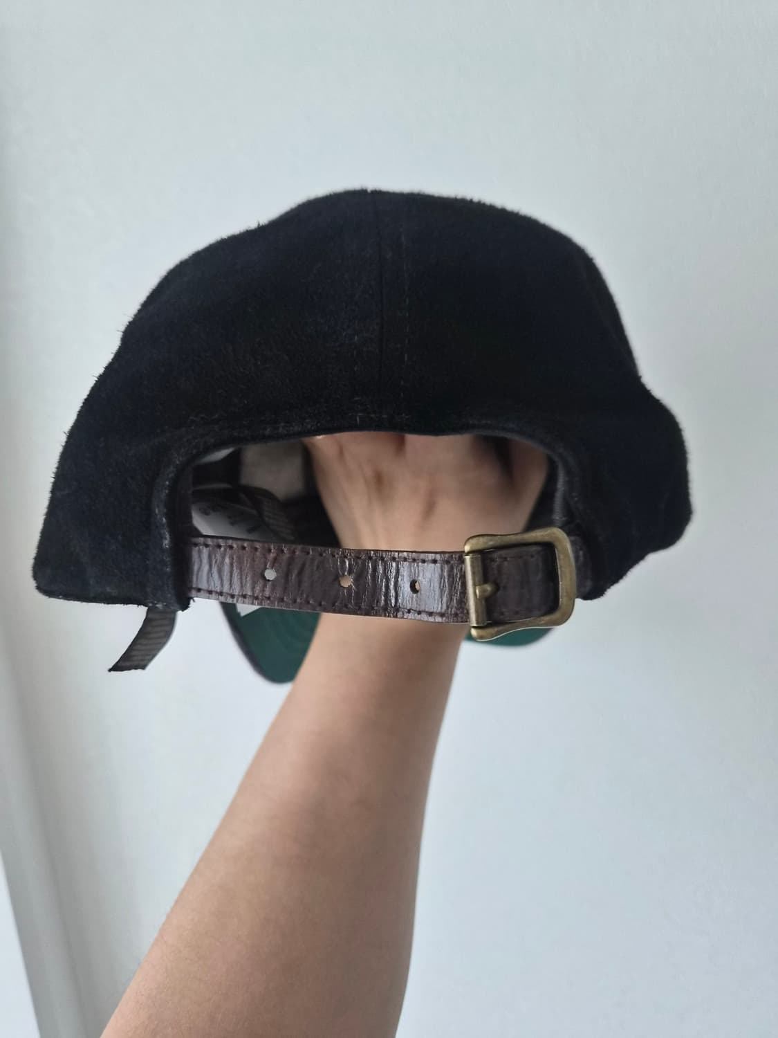 RRL 레더 스웨이드 1번 쓴거 다른모자 사야되서 개급쳐 업자들 에눌 o 상품이미지3