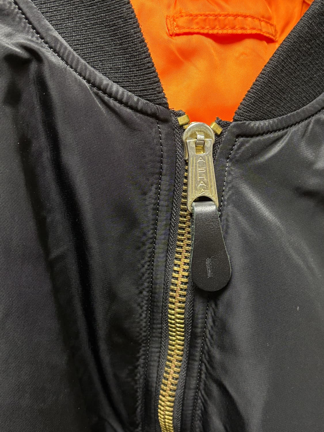 알파인더스트리 MA-1 Black XXL 상품이미지6