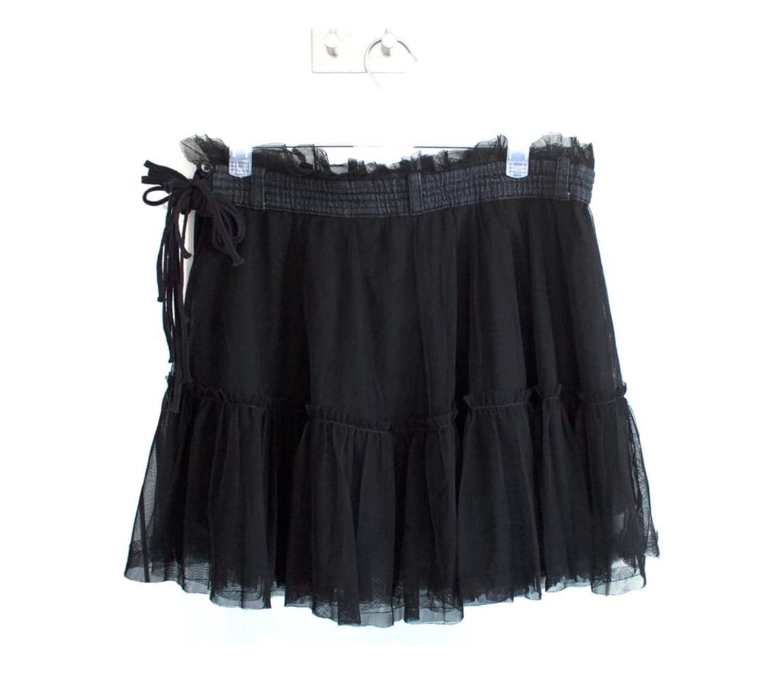 디젤 프릴 스커트 S 블랙 ✔️컨디션 좋음 상품이미지3