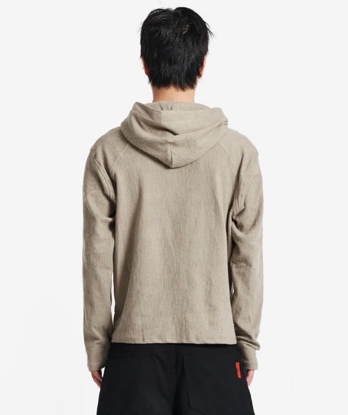 기철 후드 니트 - 베이지 L 상품이미지2