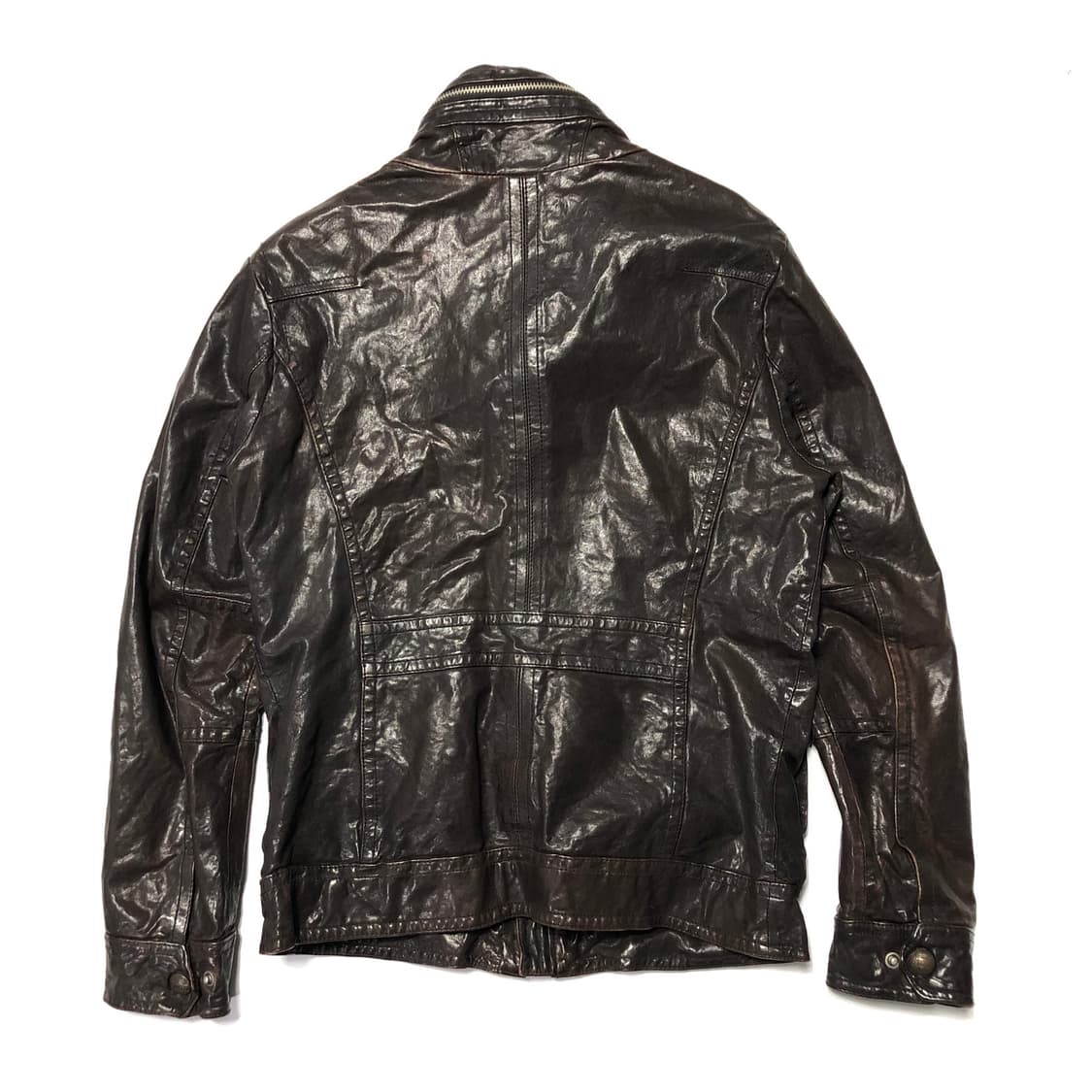 버커루 에디슬리먼맛 레더자켓  상품이미지2