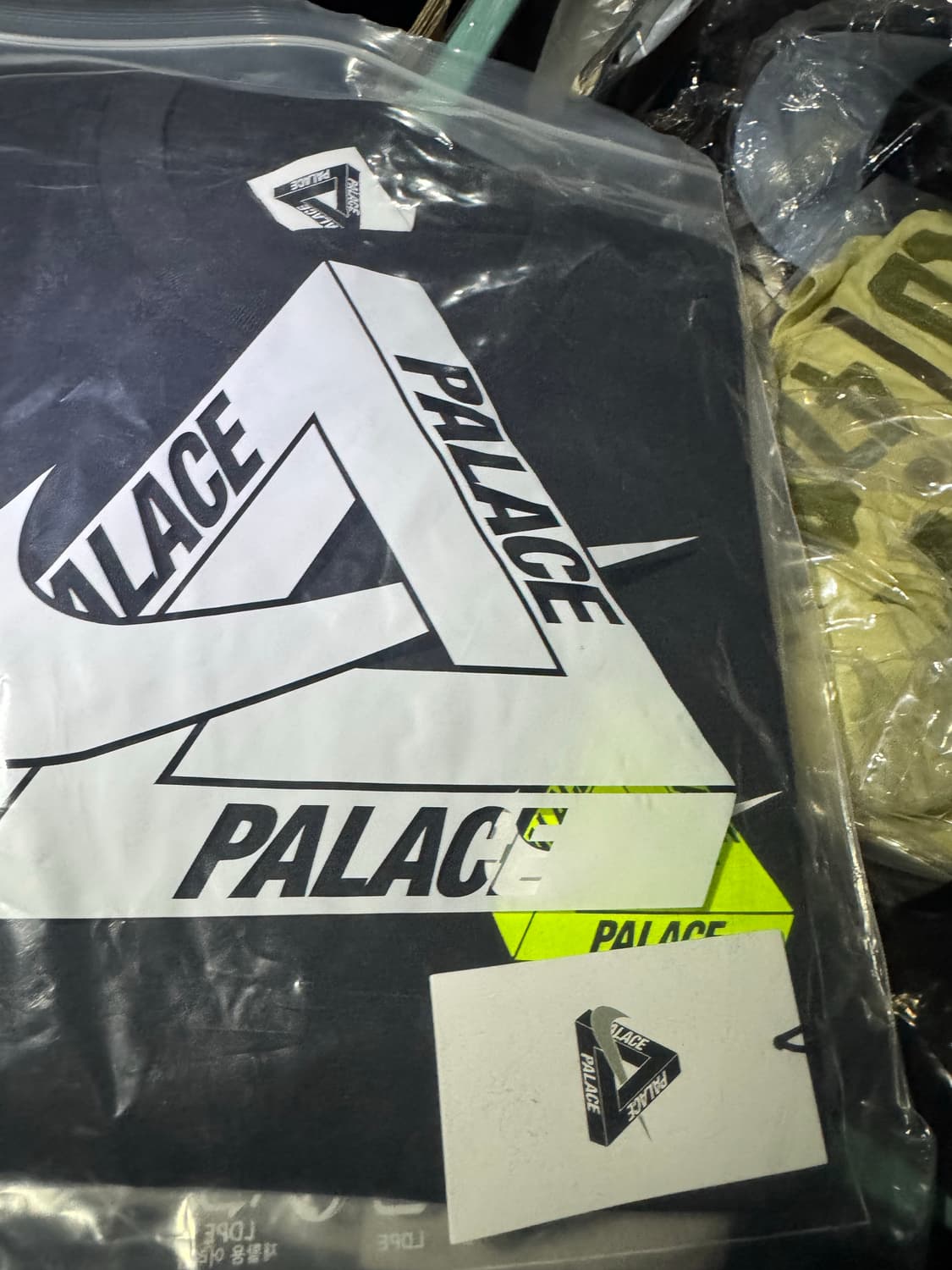 팔라스 X 나이키 트라이 스우시 티셔츠 블랙 L 새상품 판매해요  상품이미지3