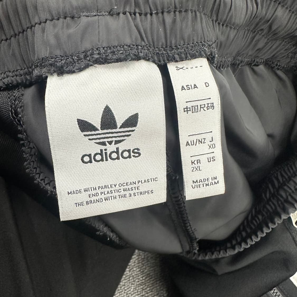 아디다스 코튼 우븐 배색 조거 팬츠 상품이미지4