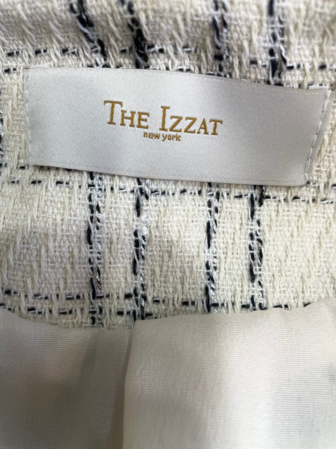 아이잗바바 볼레로 크롭 크림색 자켓 55~66 상품이미지8