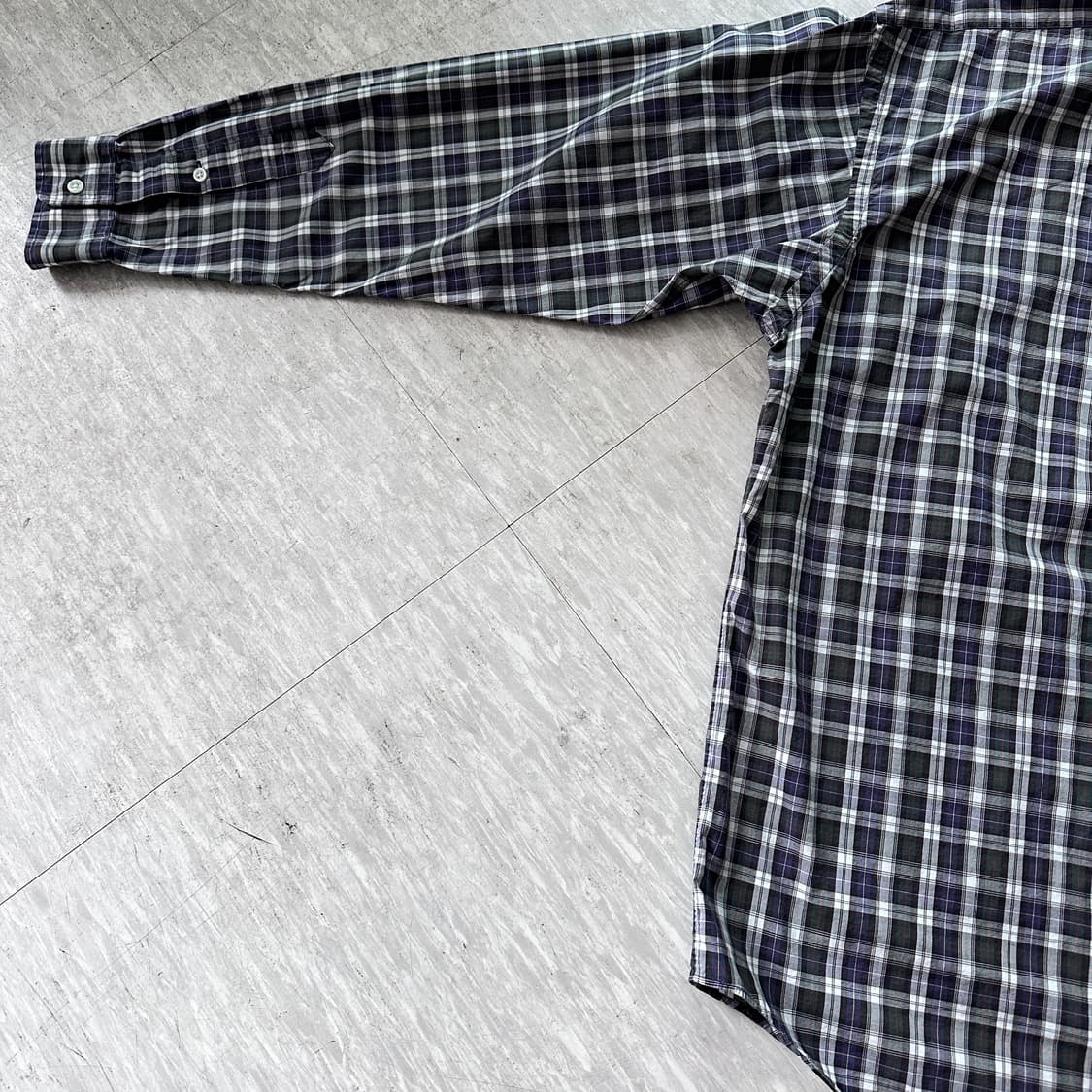 폴로 랄프로렌 체크 블레이크 핏 셔츠 L 상품이미지9