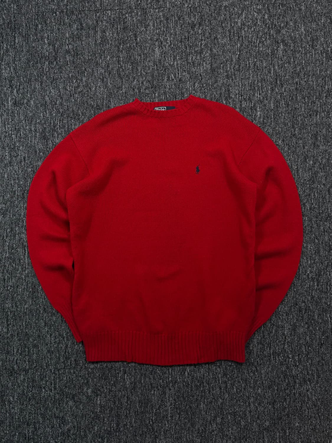 폴로 레드 램스울 니트 상품이미지3