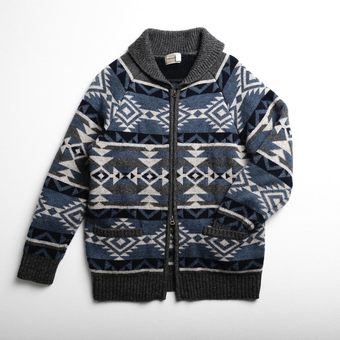 페로우즈 인디언 패턴 코위찬 가디건 38사이즈 (추천 55-66) 상품이미지1