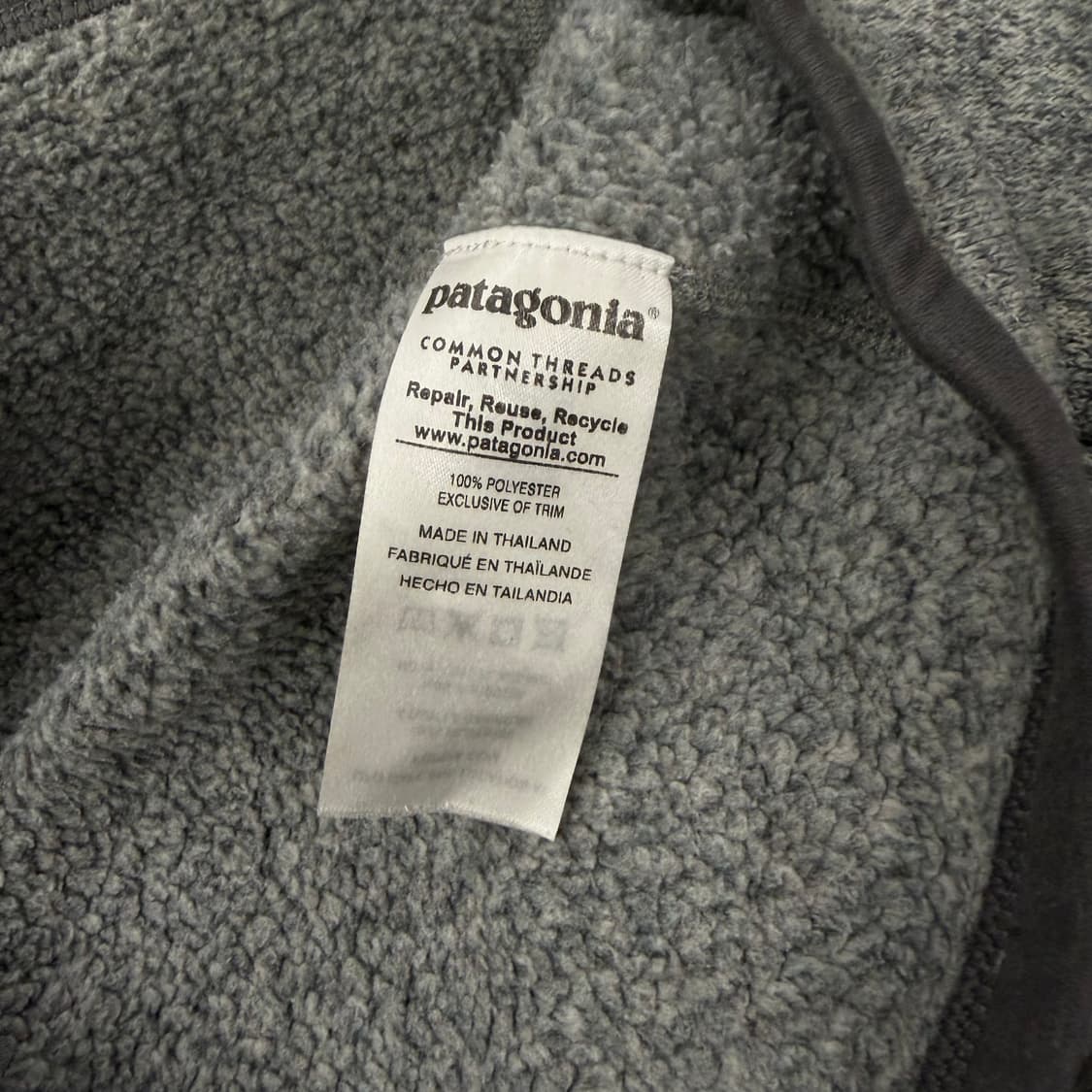 [ 정품/L ] 파타고니아 베터 스웨터 쿼터 집 풀오버 플리스 긴팔 상품이미지6