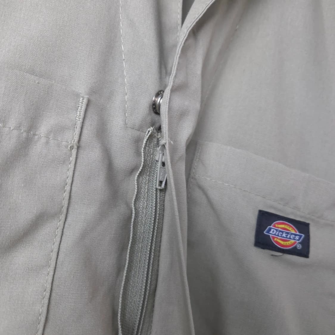 남S-M 디키즈 반팔 점프 수트 베이지 상품이미지6