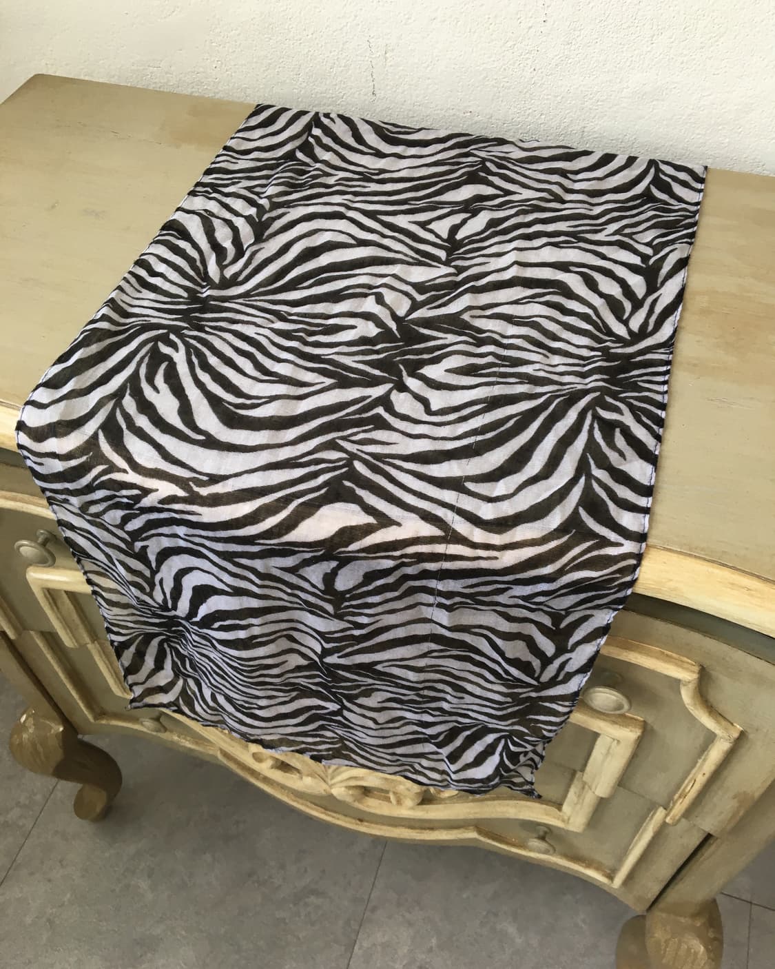  zebra pattern scarf 상품이미지2
