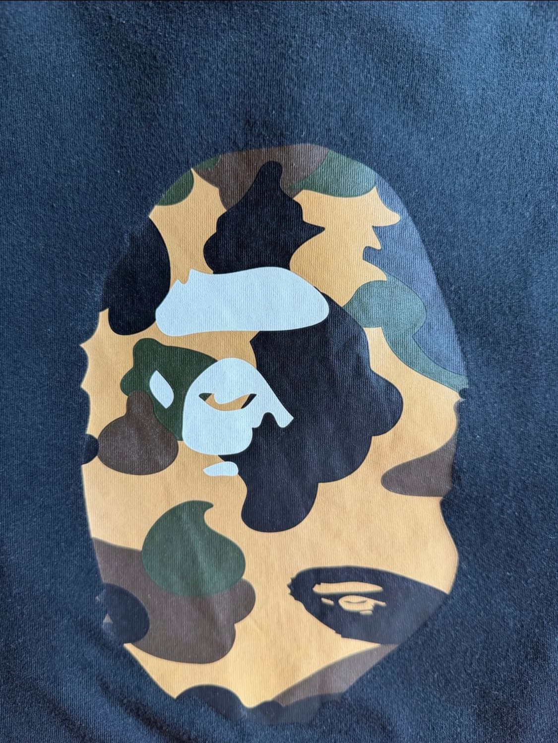 BAPE 베이프 카모 반팔 티셔츠 블랙 m사이즈 상품이미지6