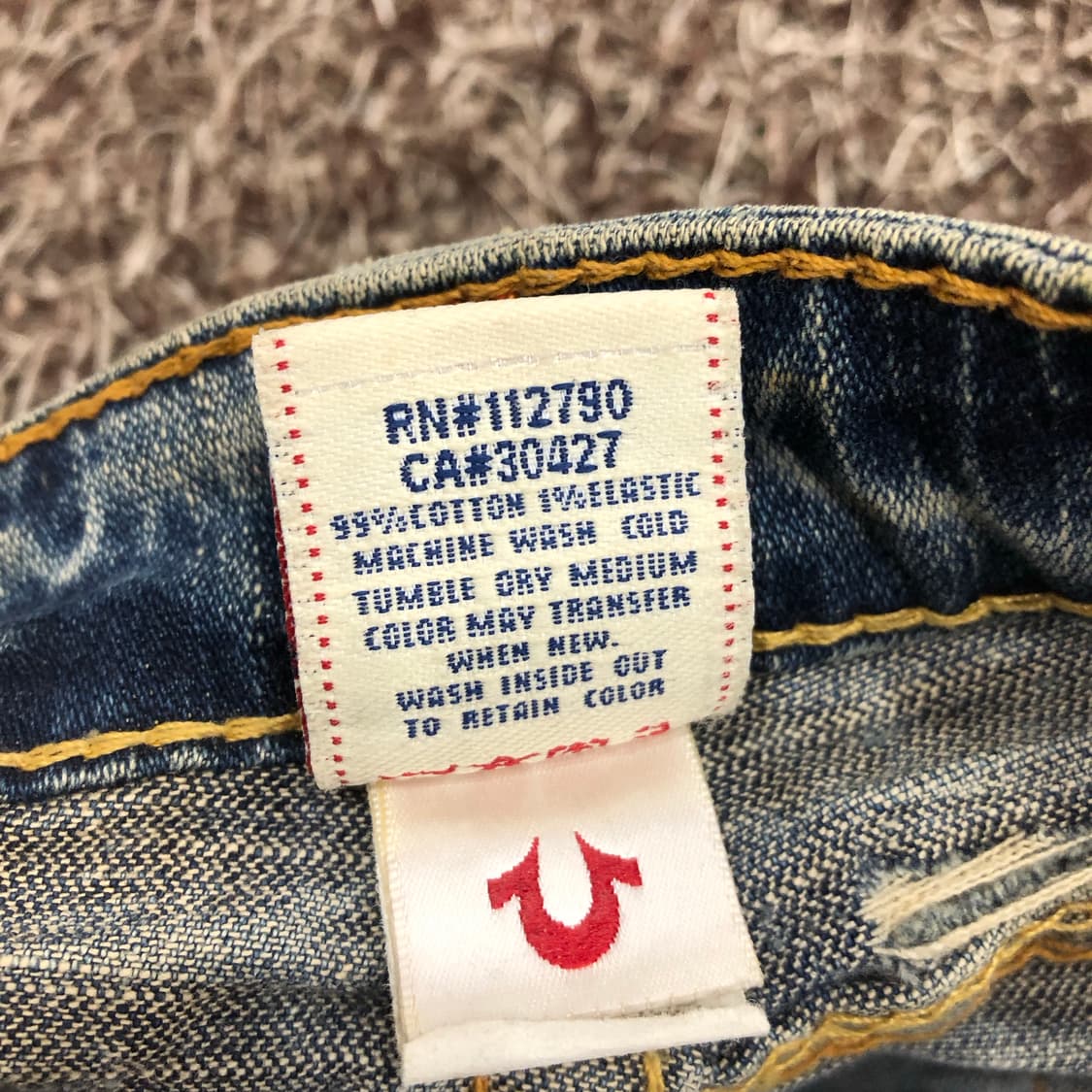 트루릴리전 Joey 조이 플레어 부츠컷 데님 팬츠 상품이미지8