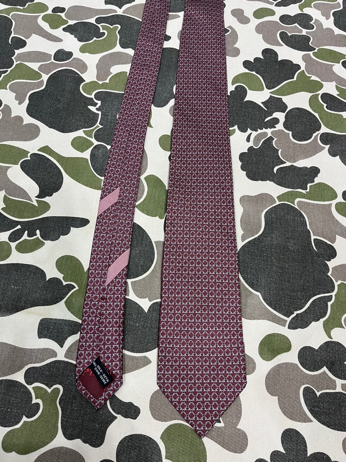 페레가모 실크 넥타이 Made in ITALY 상품이미지2