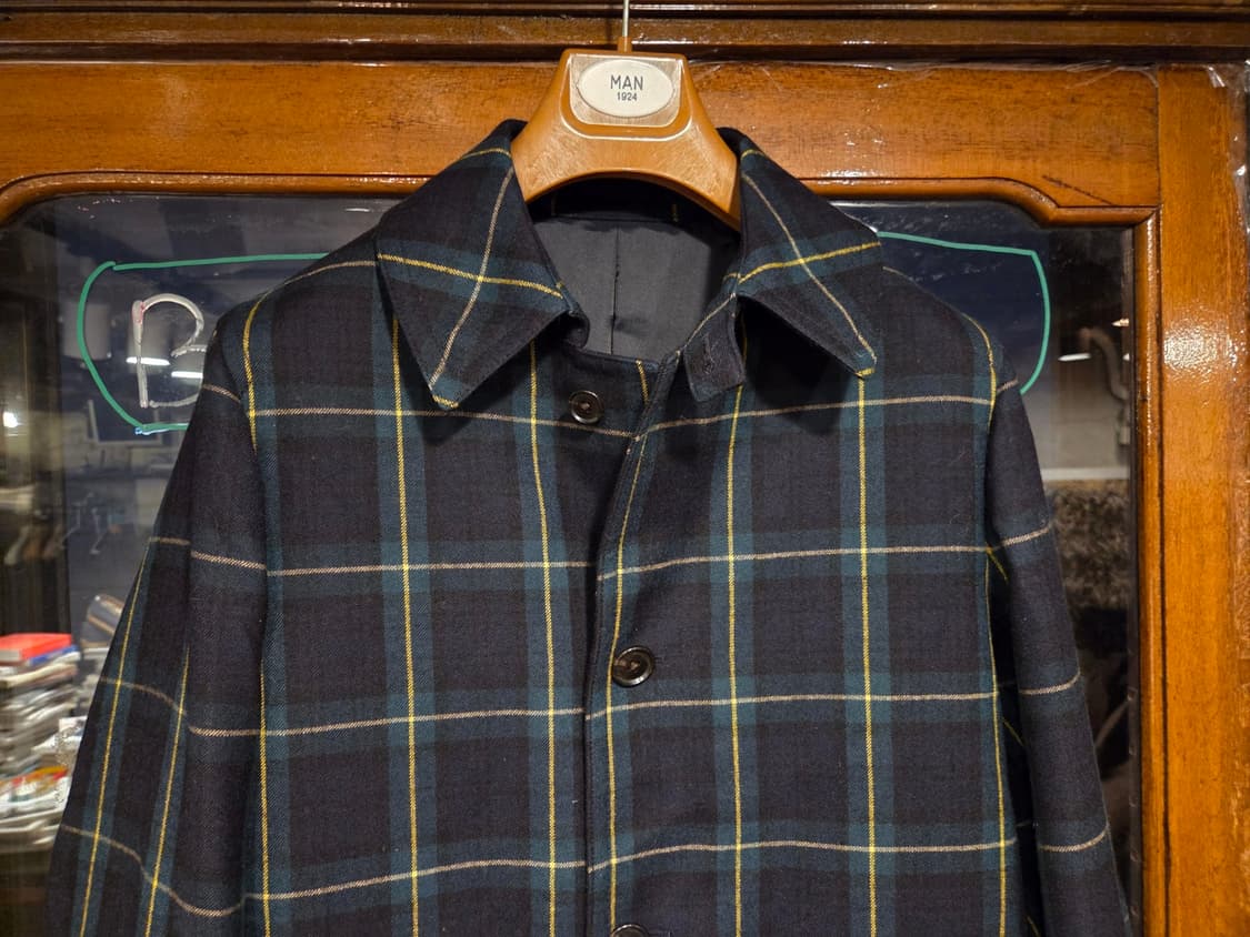 수트컴퍼니 블랙와치 코트 상품이미지3