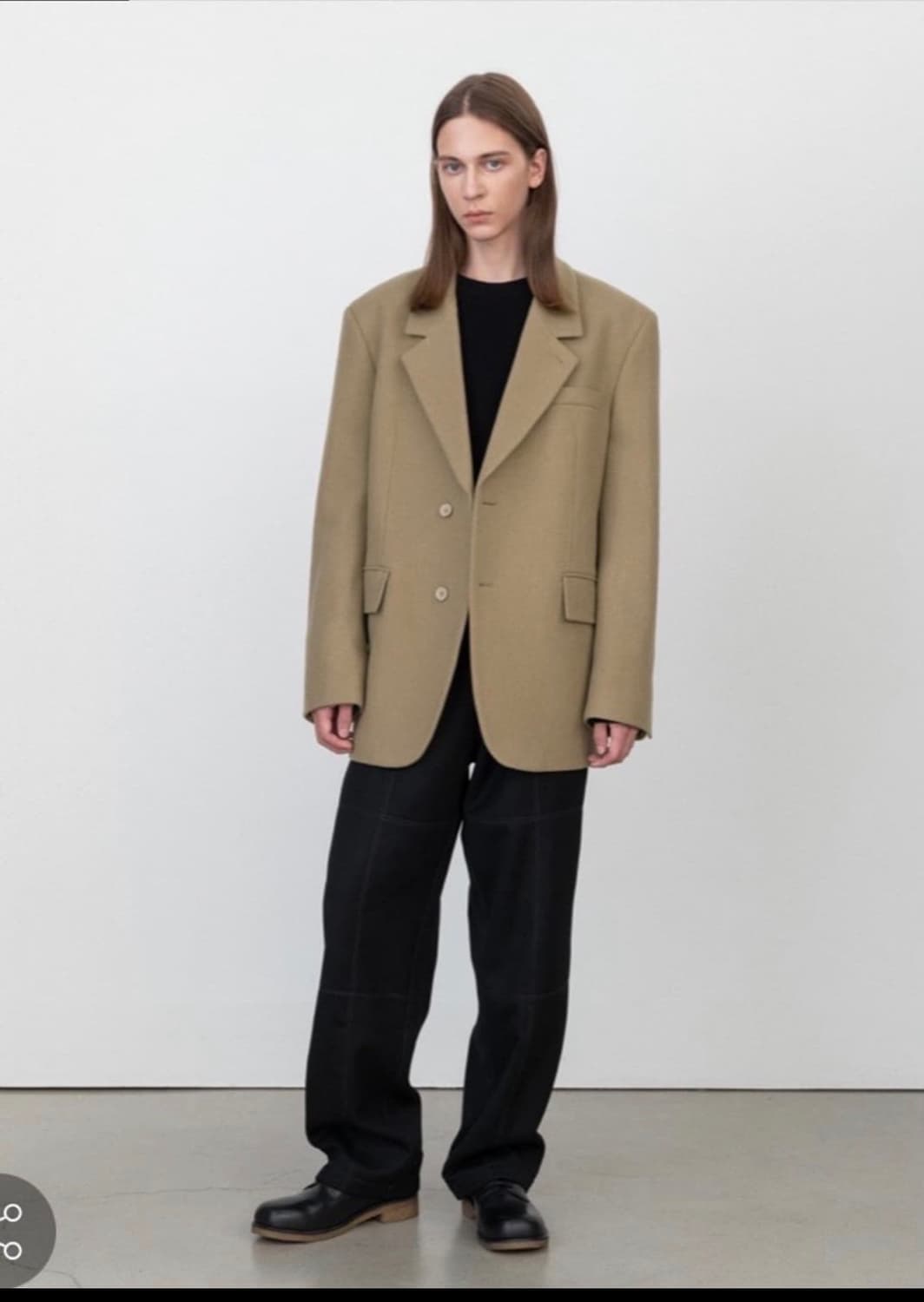 인사일런스 버진 울 블레이저 M 상품이미지1