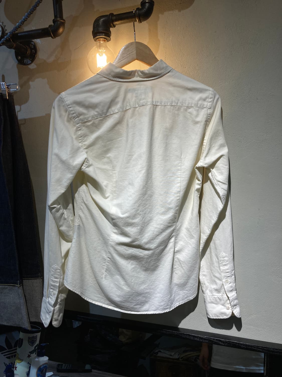 폴로랄프로렌 크롭 슬림핏 셔츠 크롭셔츠  상품이미지3