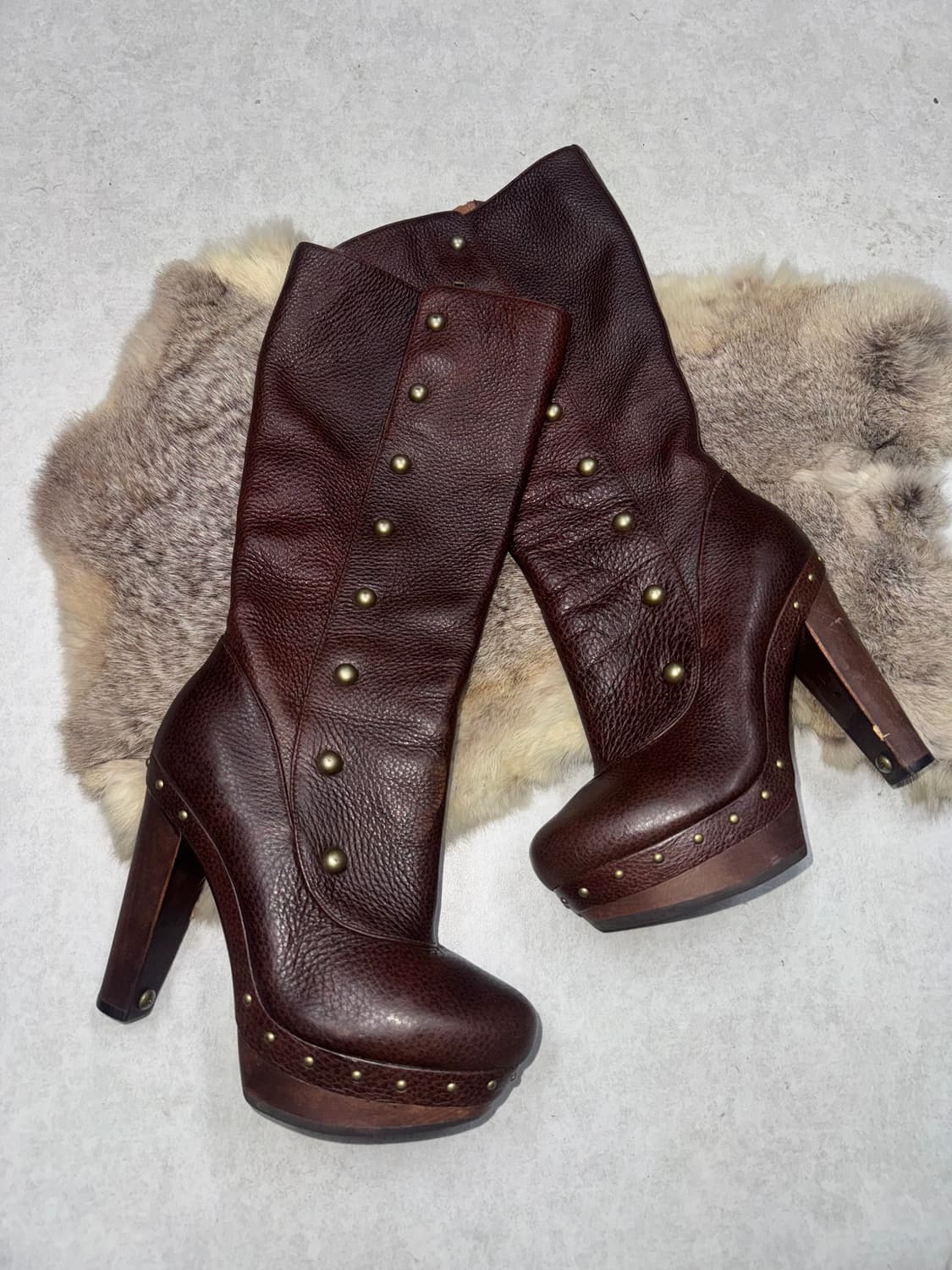 UGG cosima tall leather Hill 상품이미지2