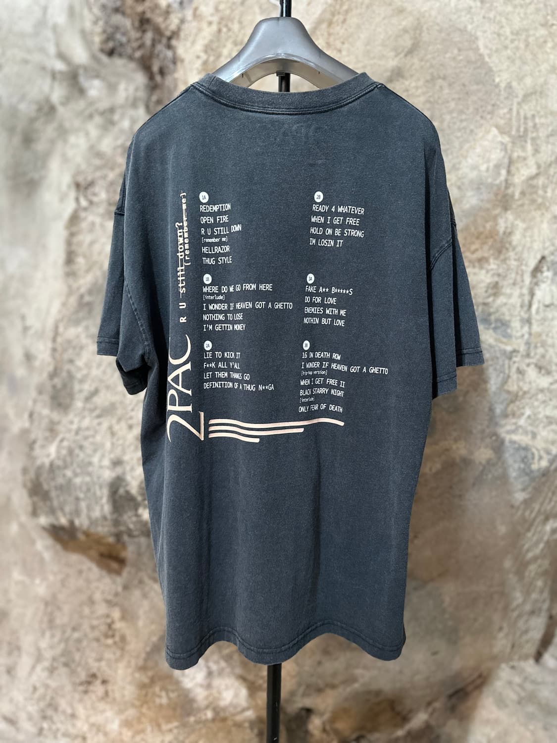 프릭스 스토어 x 2pac 'R U Still Down' 반팔 상품이미지2