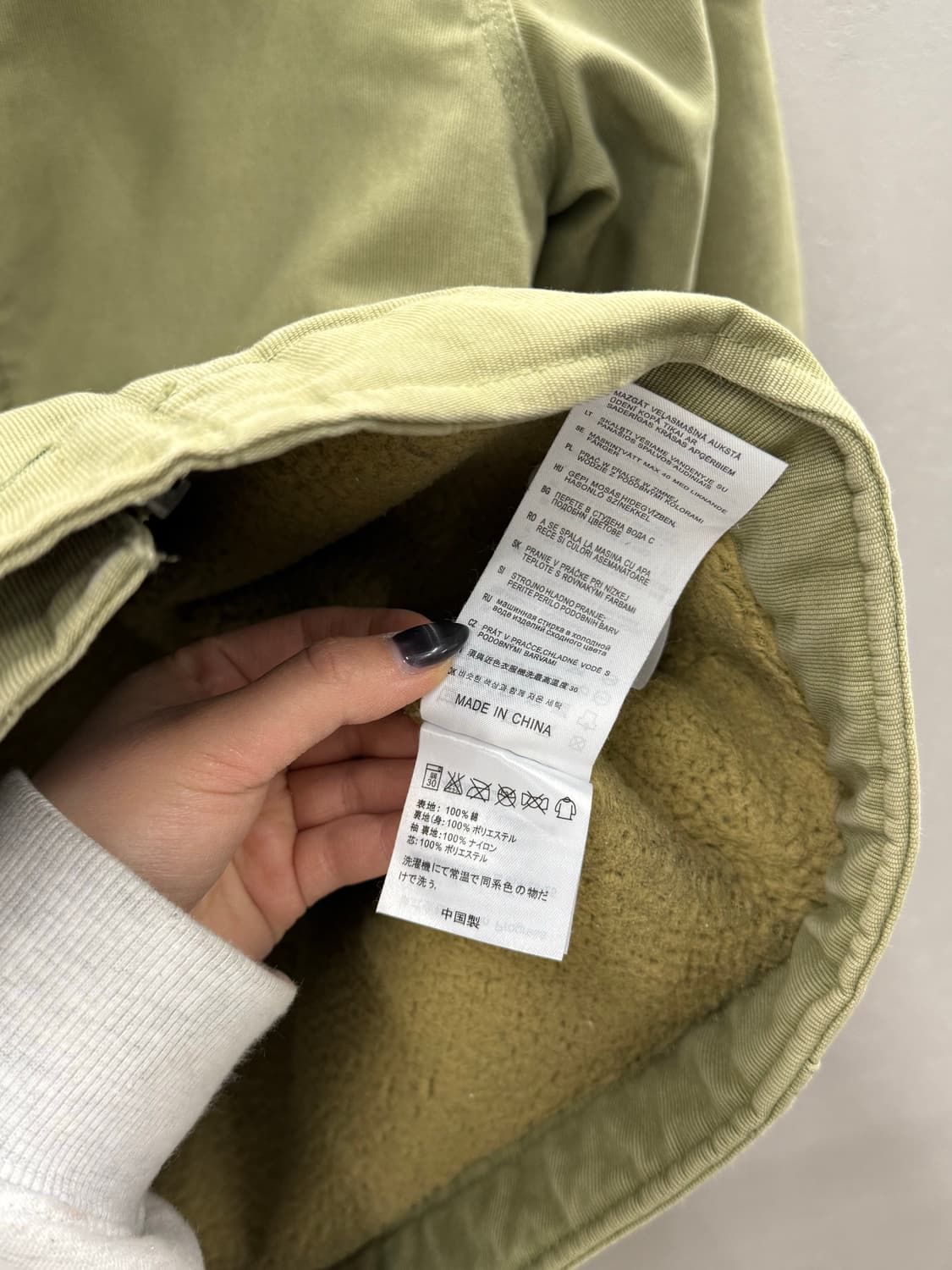 Carhartt 칼하트 쉐필드 자켓 카키 S 상품이미지7