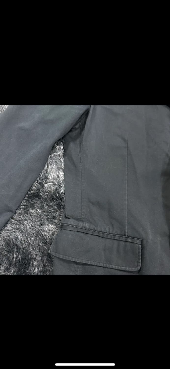 투티/0081 GAP 갭 블랙 빈티지 워크 정장 블레이저 자켓 상품이미지3