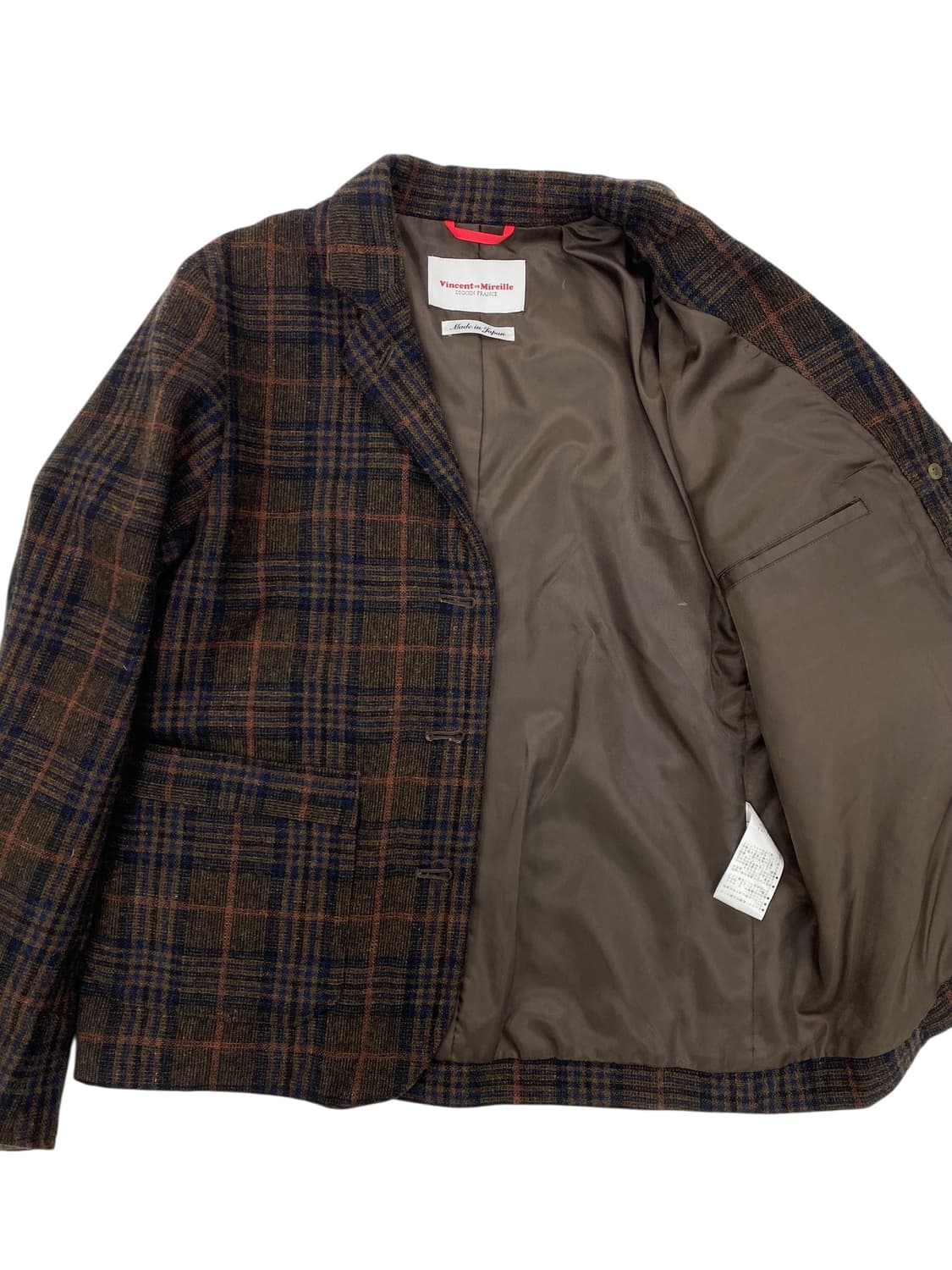 Vincent et Mireille 울 블렌드 3버튼 워크 자켓 상품이미지6