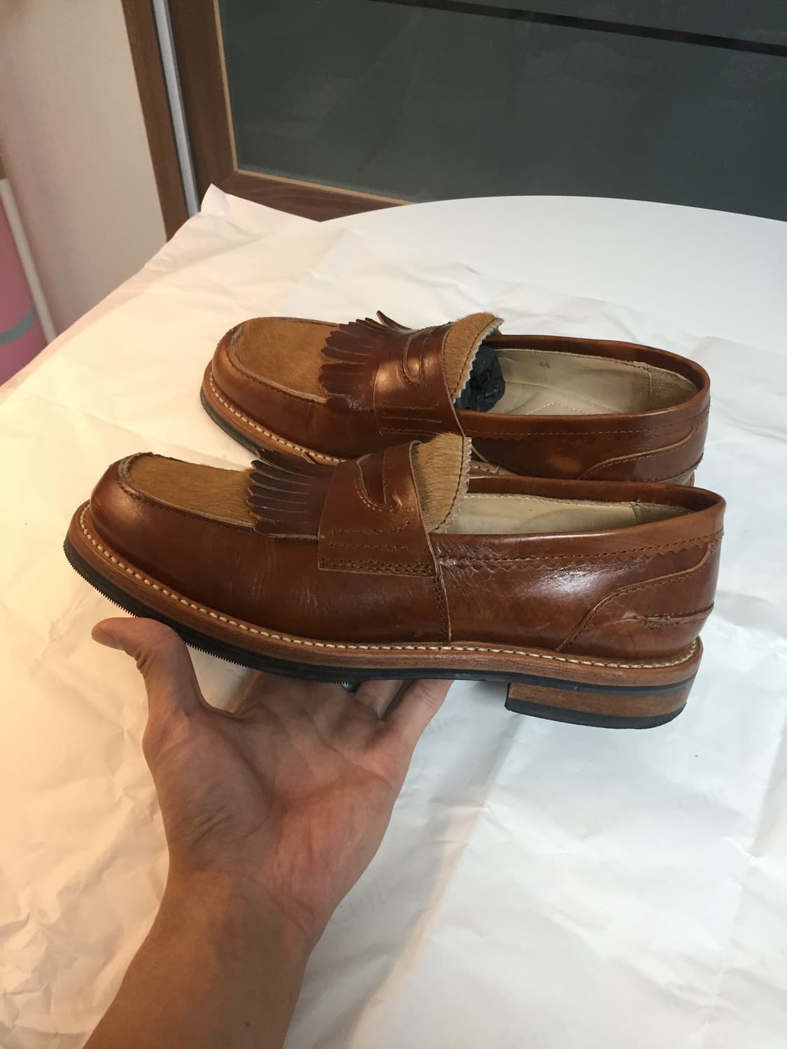 아워레가시 클라우디 로퍼 브라운 상품이미지5