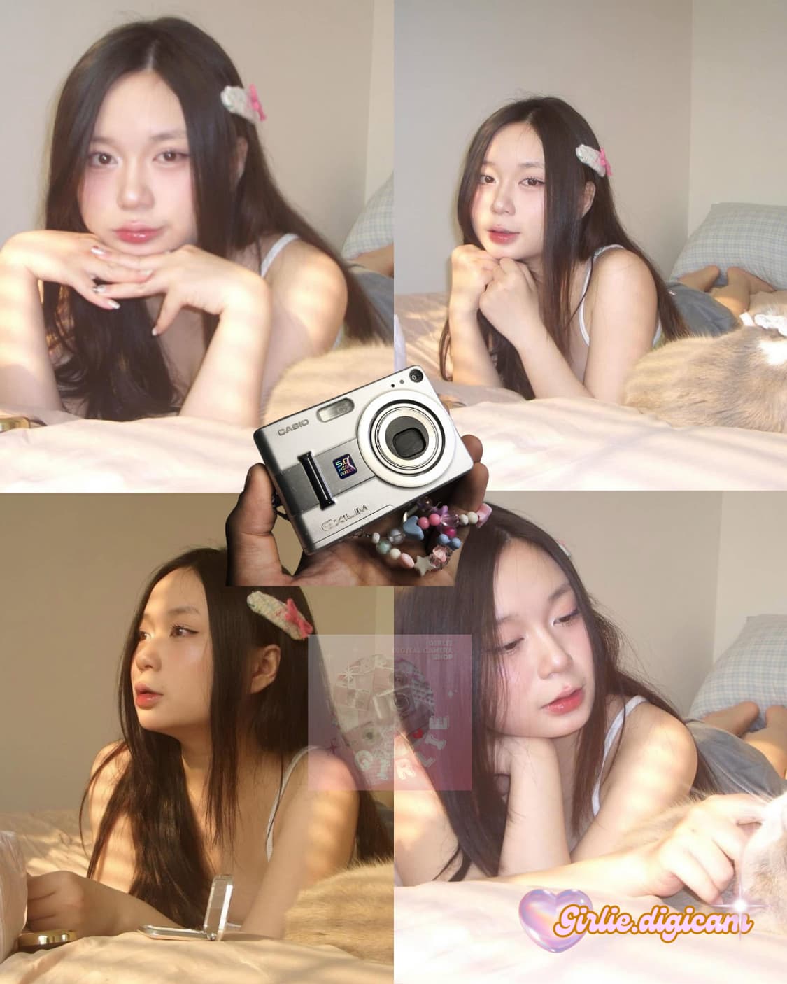 *르세라핌 사쿠라 + 풀박스 구성* 카시오 엑슬림 EX-Z55 상품이미지6