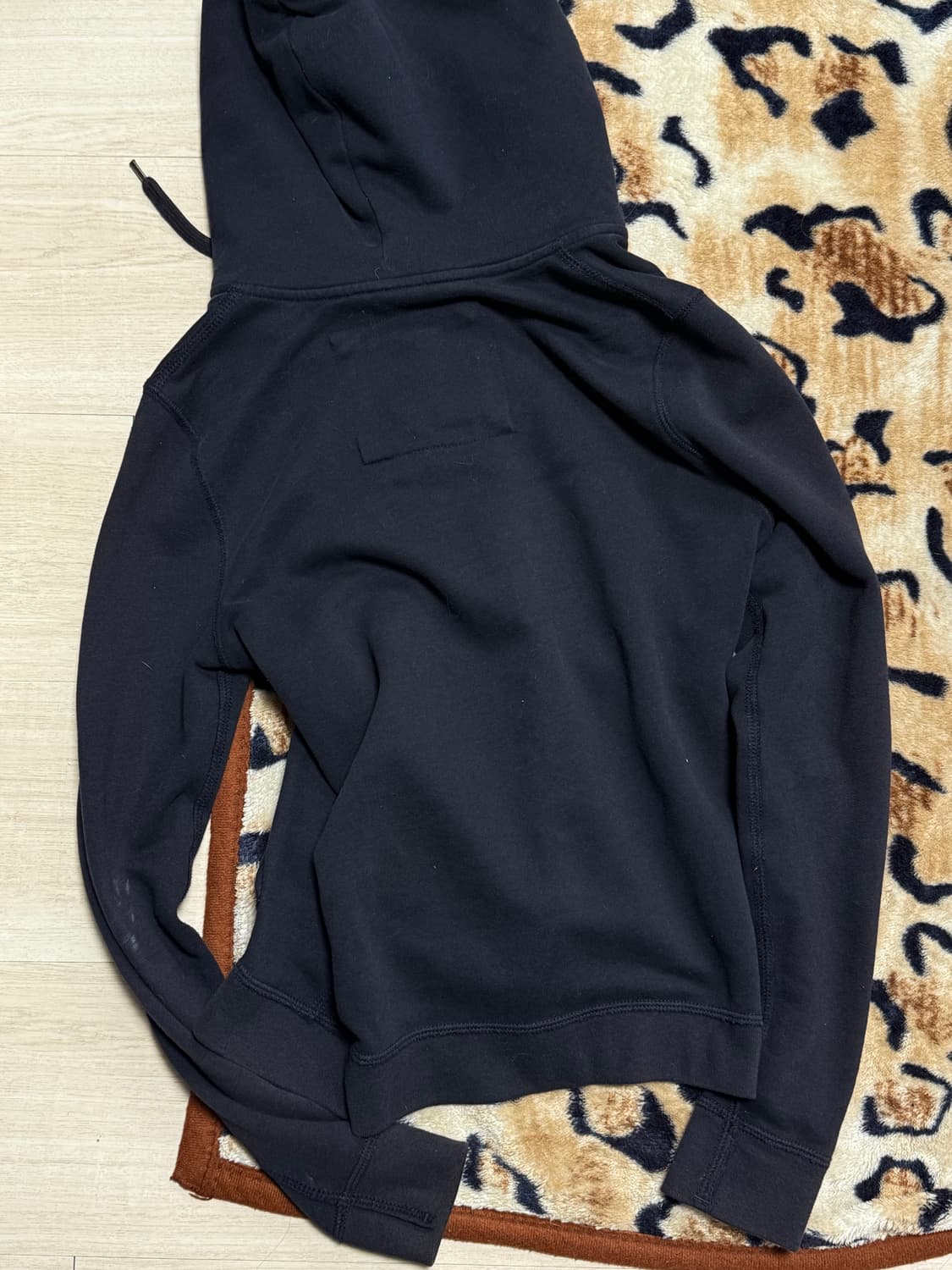 아베크롬비 슬림핏 네이비 후드집업 상품이미지3