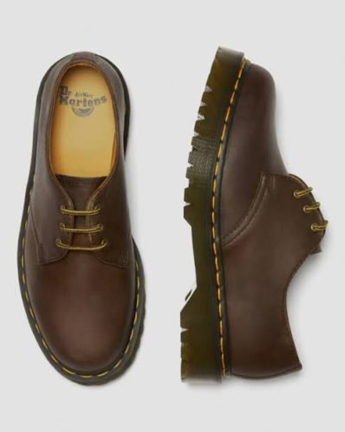 260 닥터마틴 1461 크레이지홀스 레더부츠 다크브라운 11838201 상품이미지1