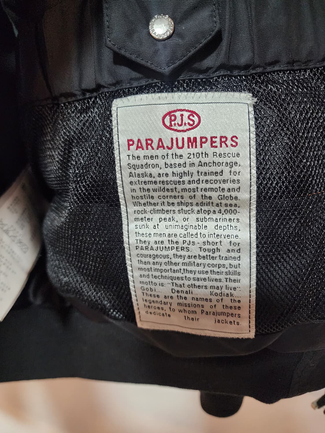 파라점퍼스 고비 블랙 M 상품이미지8