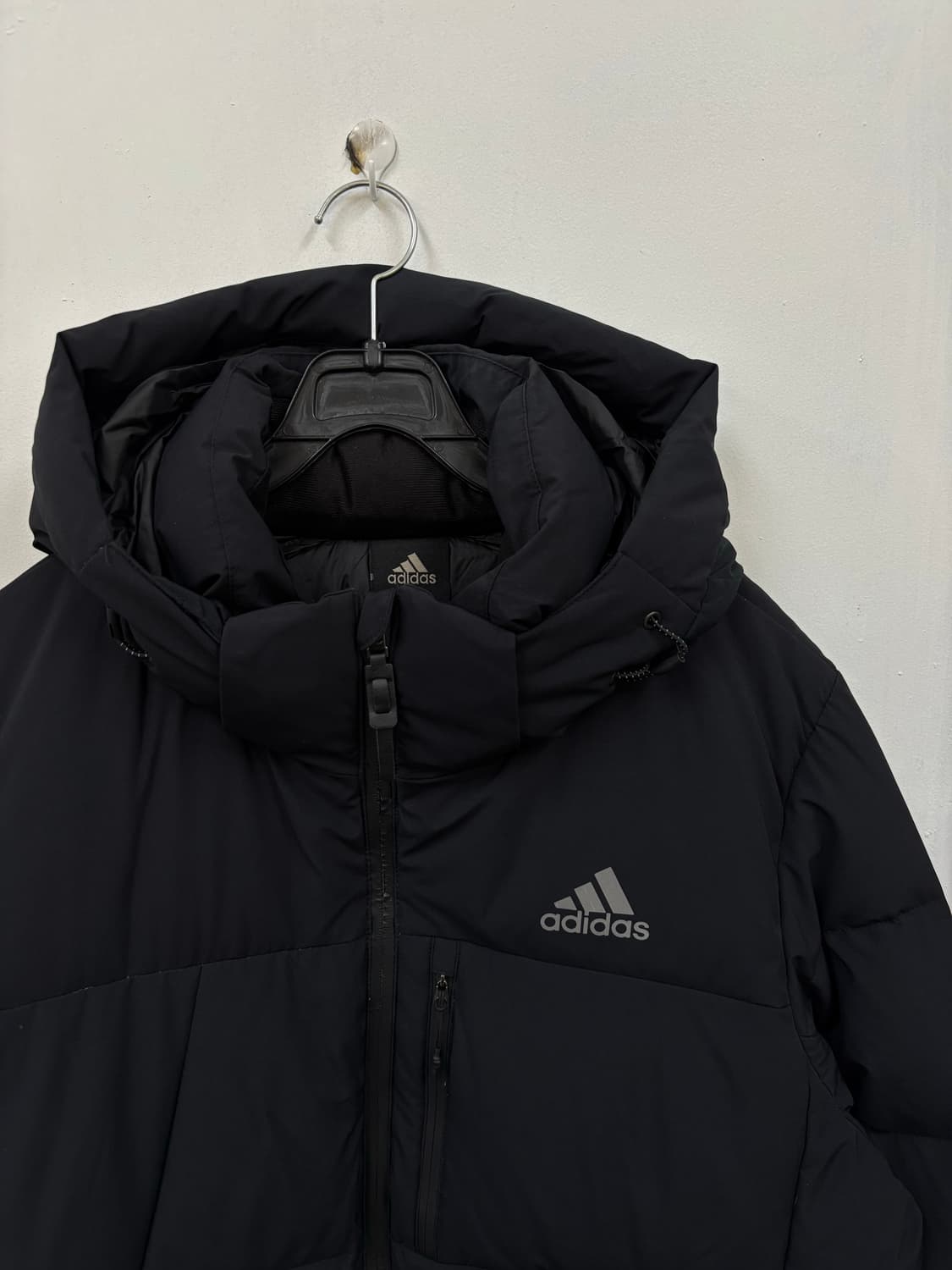 아디다스 후드탈착 롱다운패딩 상품이미지3