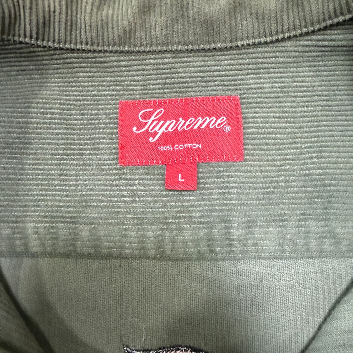 슈프림 곤즈 코듀로이 워크 셔츠 상품이미지5