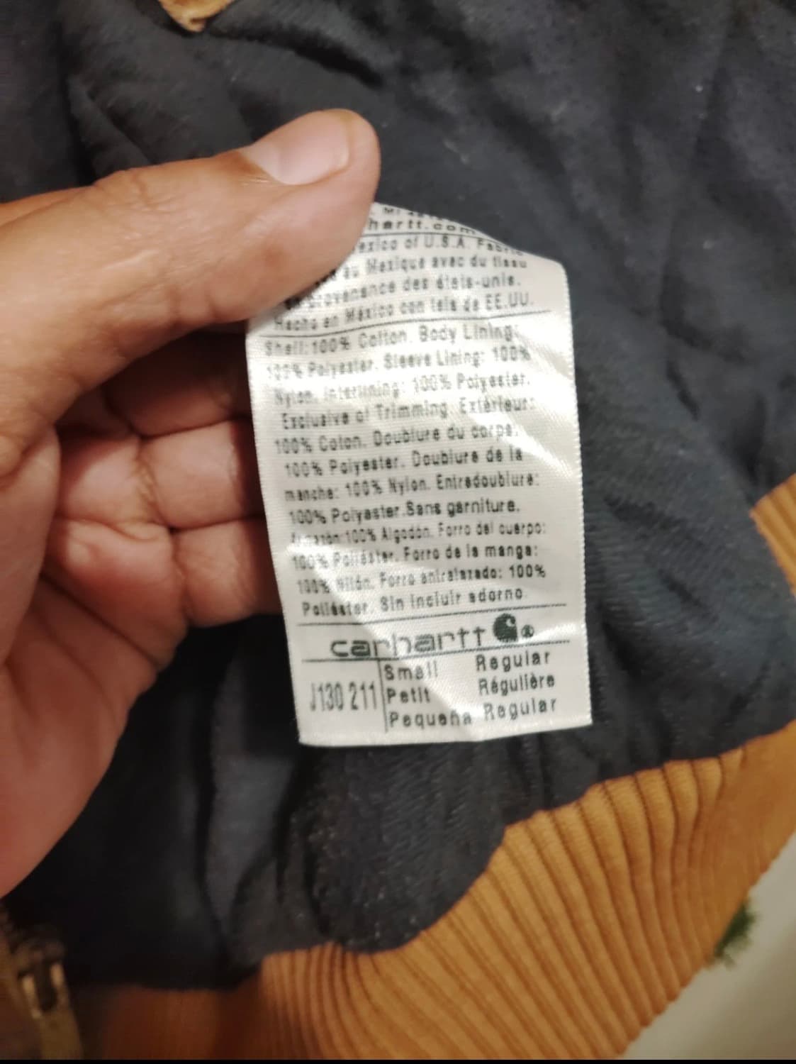 칼하트 j130 brn S 상품이미지7