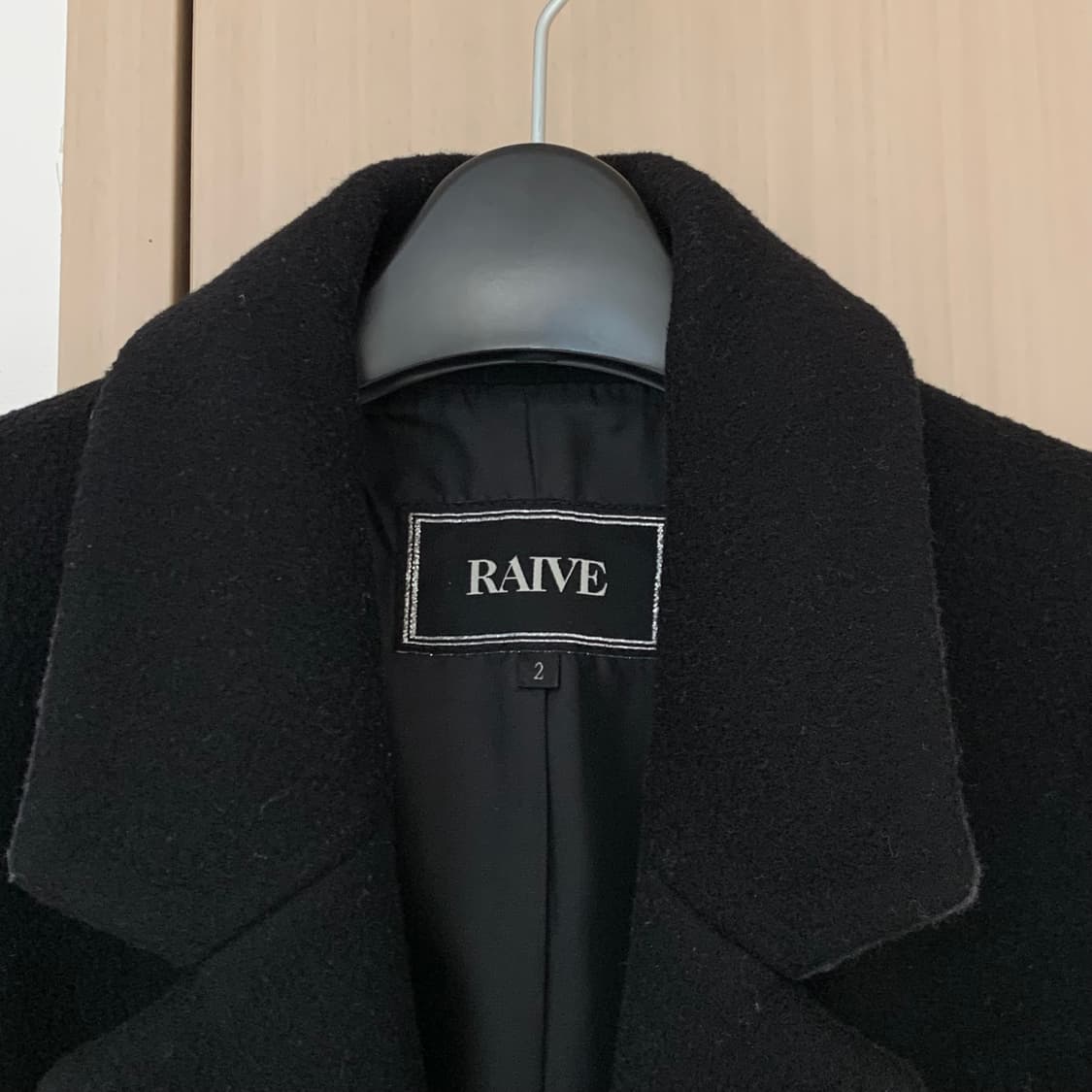 레이브 앙고라 싱글 울 코트 상품이미지6